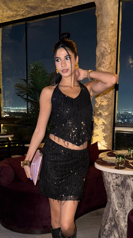 MIDNIGHT SPARK SKIRT